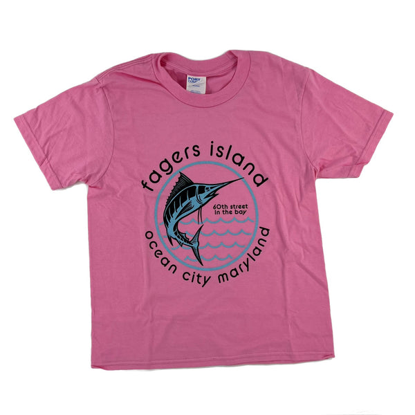 White Marlin Kids T-Shirt