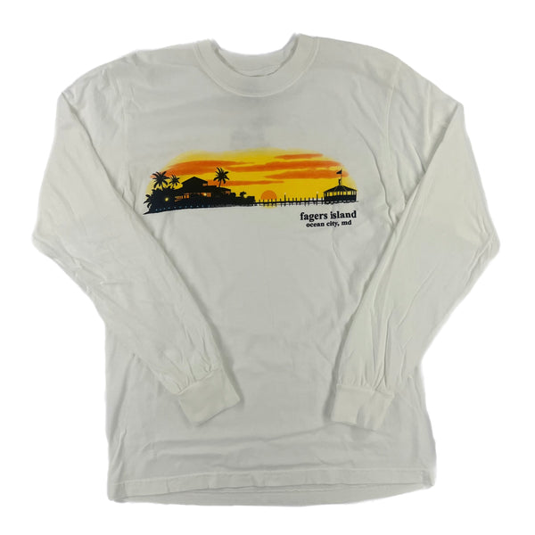 Sunset On The Island Long Sleeve