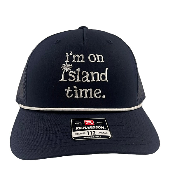 i’m on island time hats