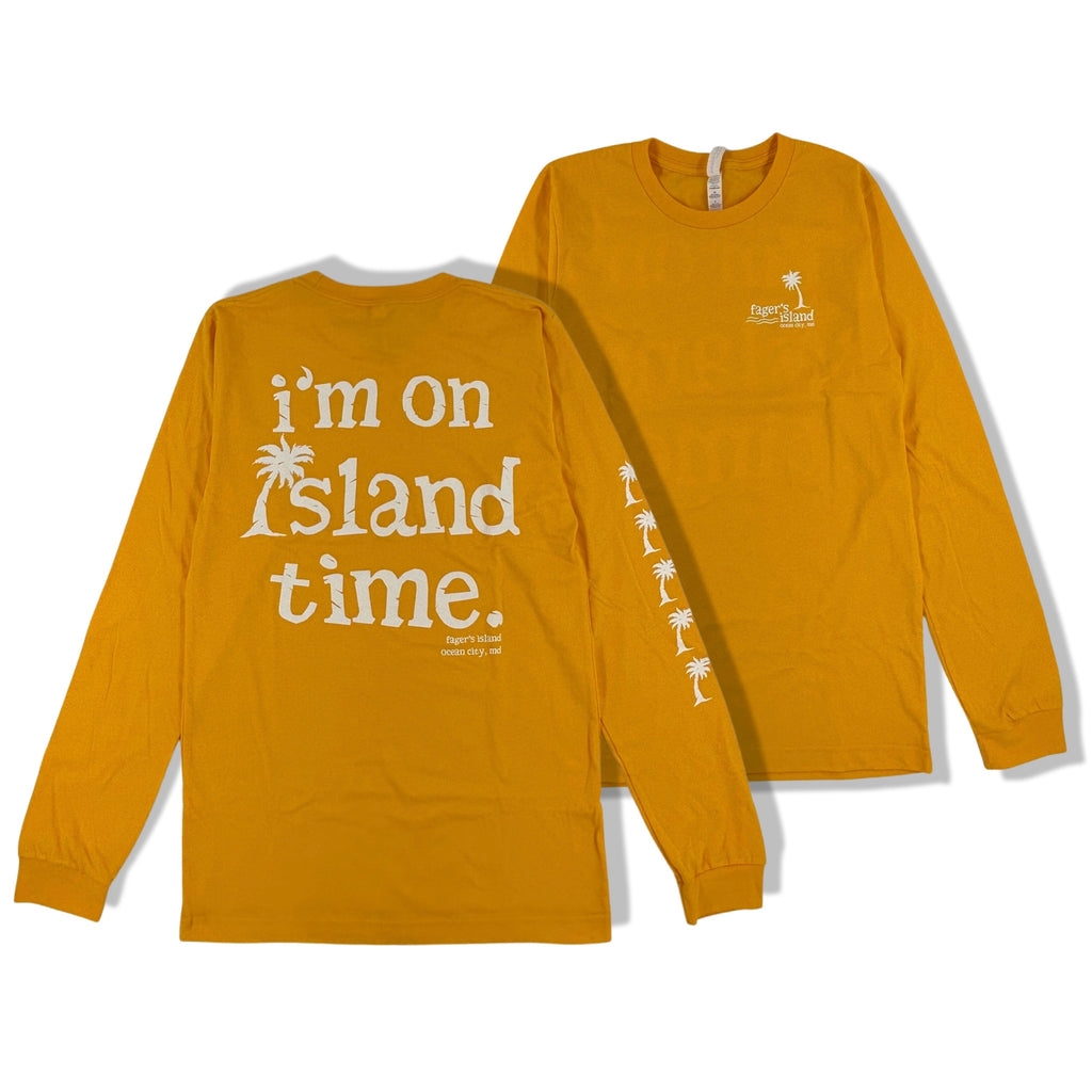 I’m on Island time Long sleeve T-Shirt