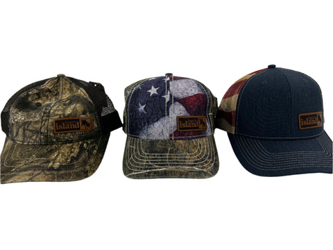 American Flag fagers island hat