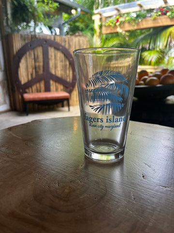fagers island Pint glass