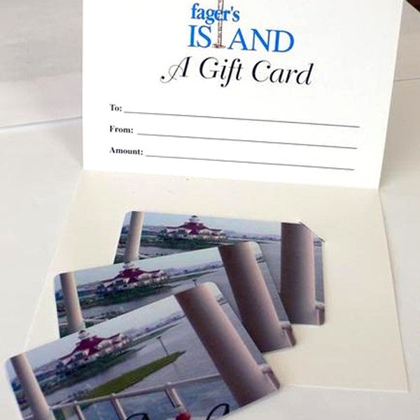 fagers island Gift Card